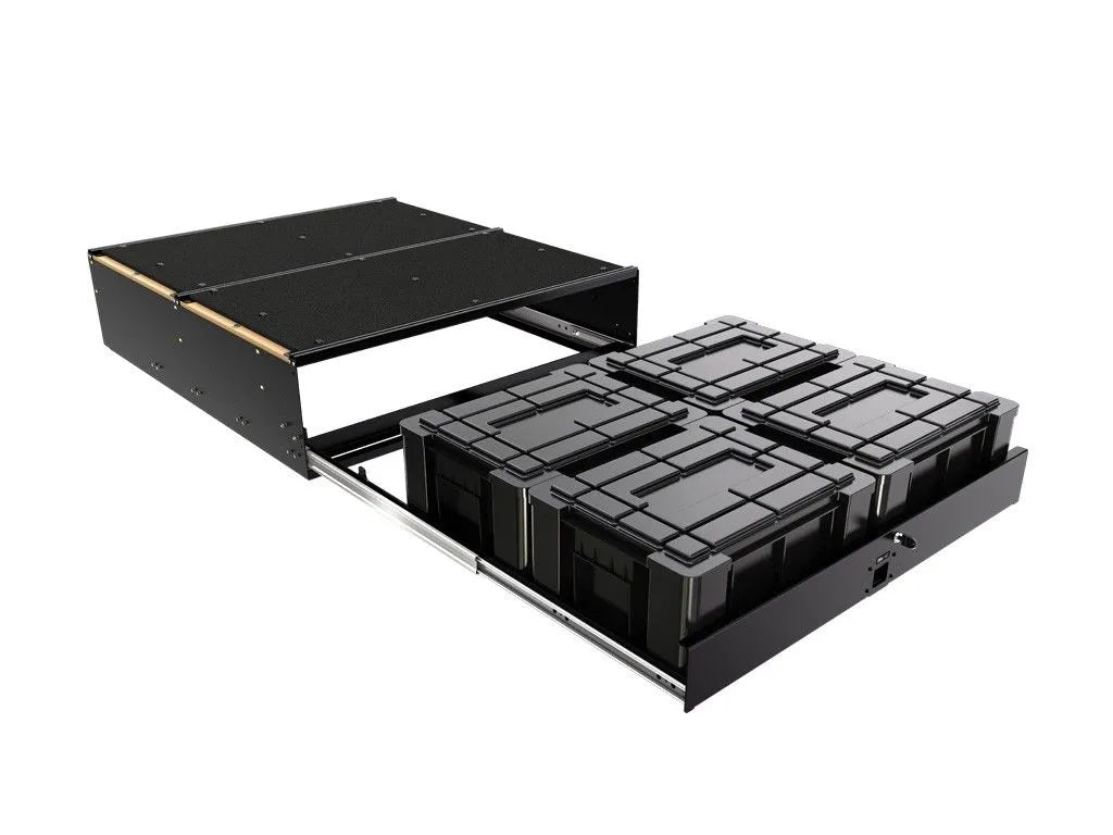 Front Runner 6 Wolf Pack Drawer / Wide Incl. Boxes Front View