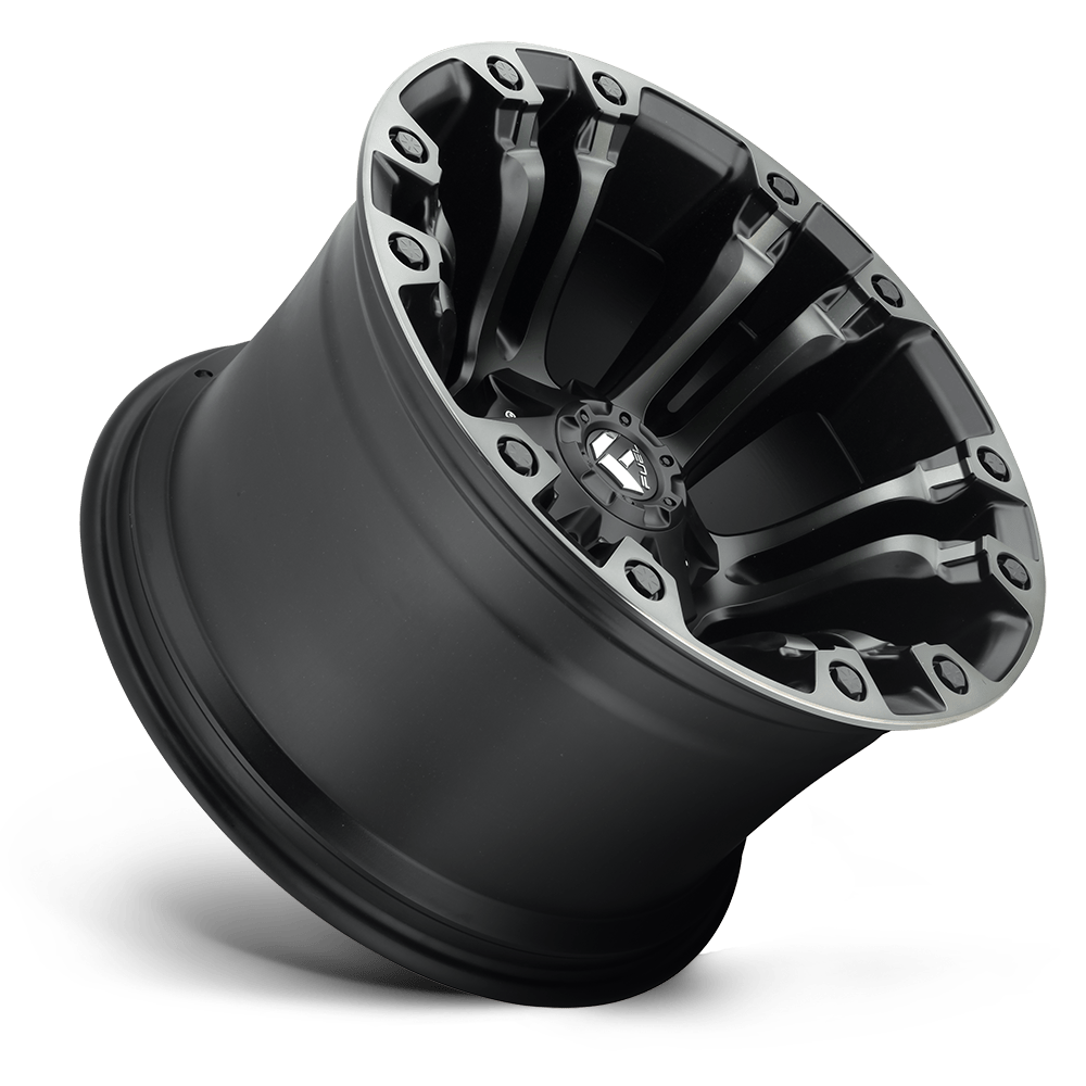 Fuel Wheels | VAPOR | MATTE BLACK GRAY TINT