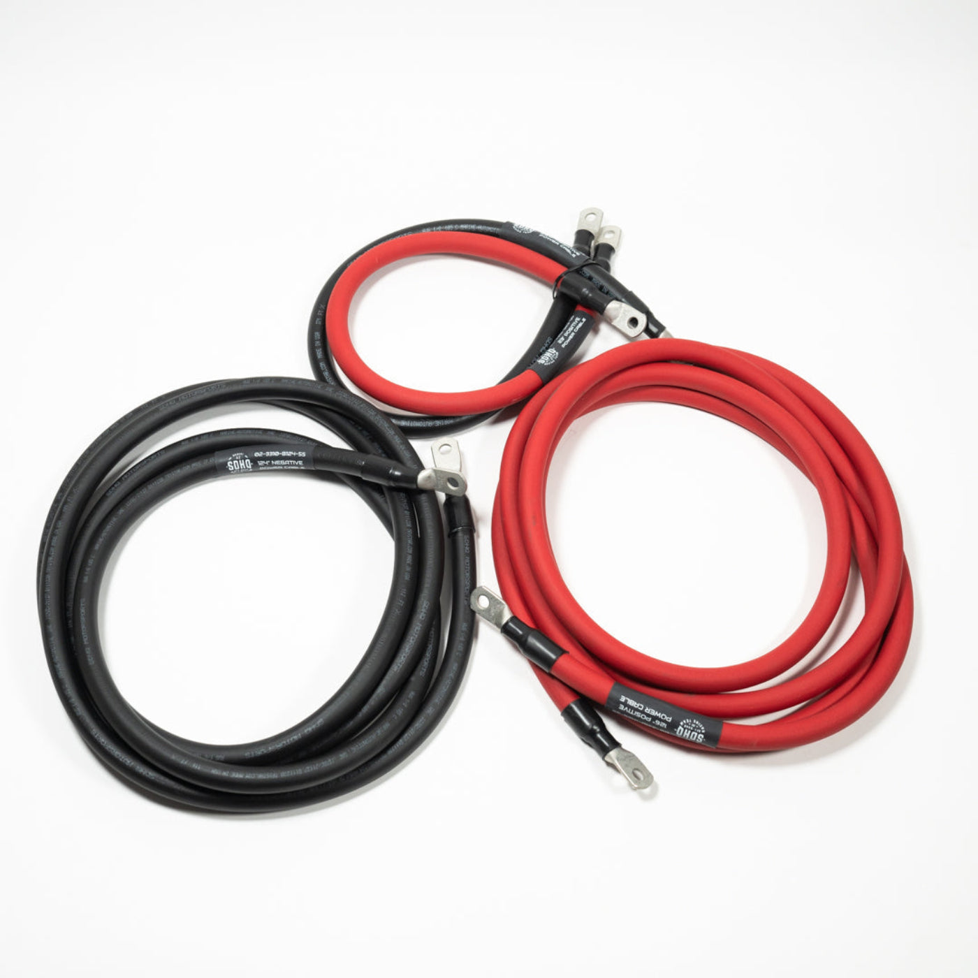 2023-2025 Toyota Sequoia SDHQ Built Under Hood Power Solution Kit display of included wiring 