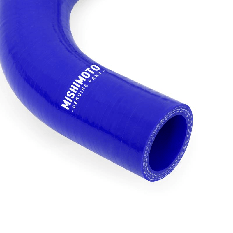 03-07 Ford 6.0L Powerstroke Lower Overflow Hose Performance Products Mishimoto Blue display