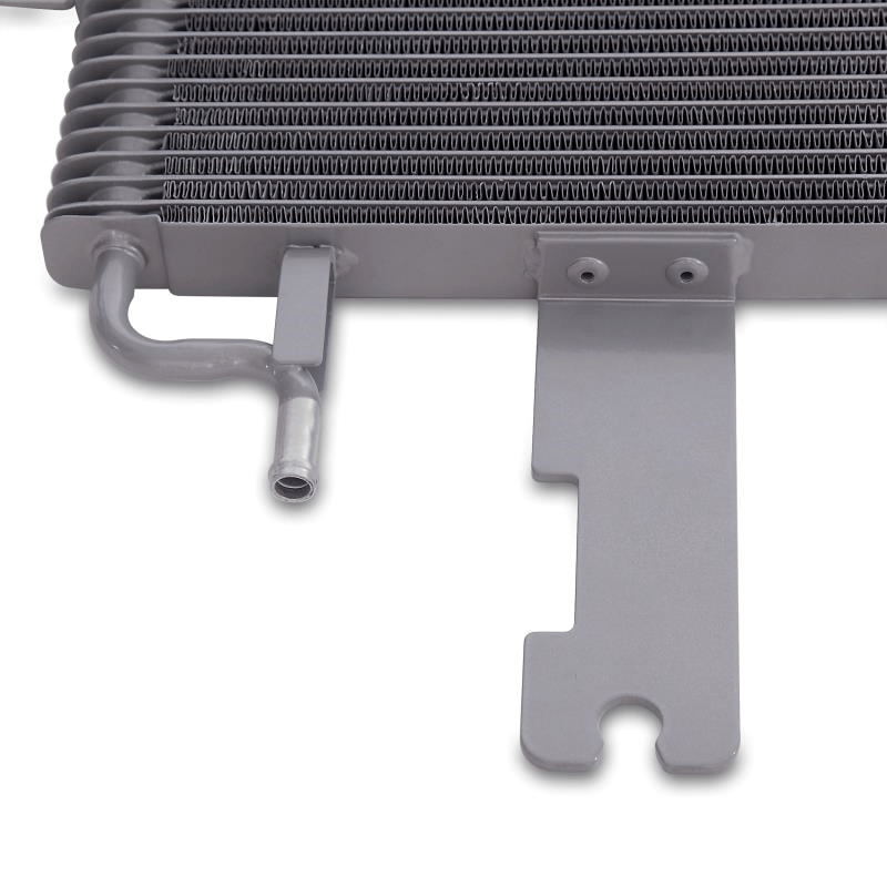 03-07 Ford 6.0L Powerstroke Transmission Cooler Performance Products Mishimoto close-up