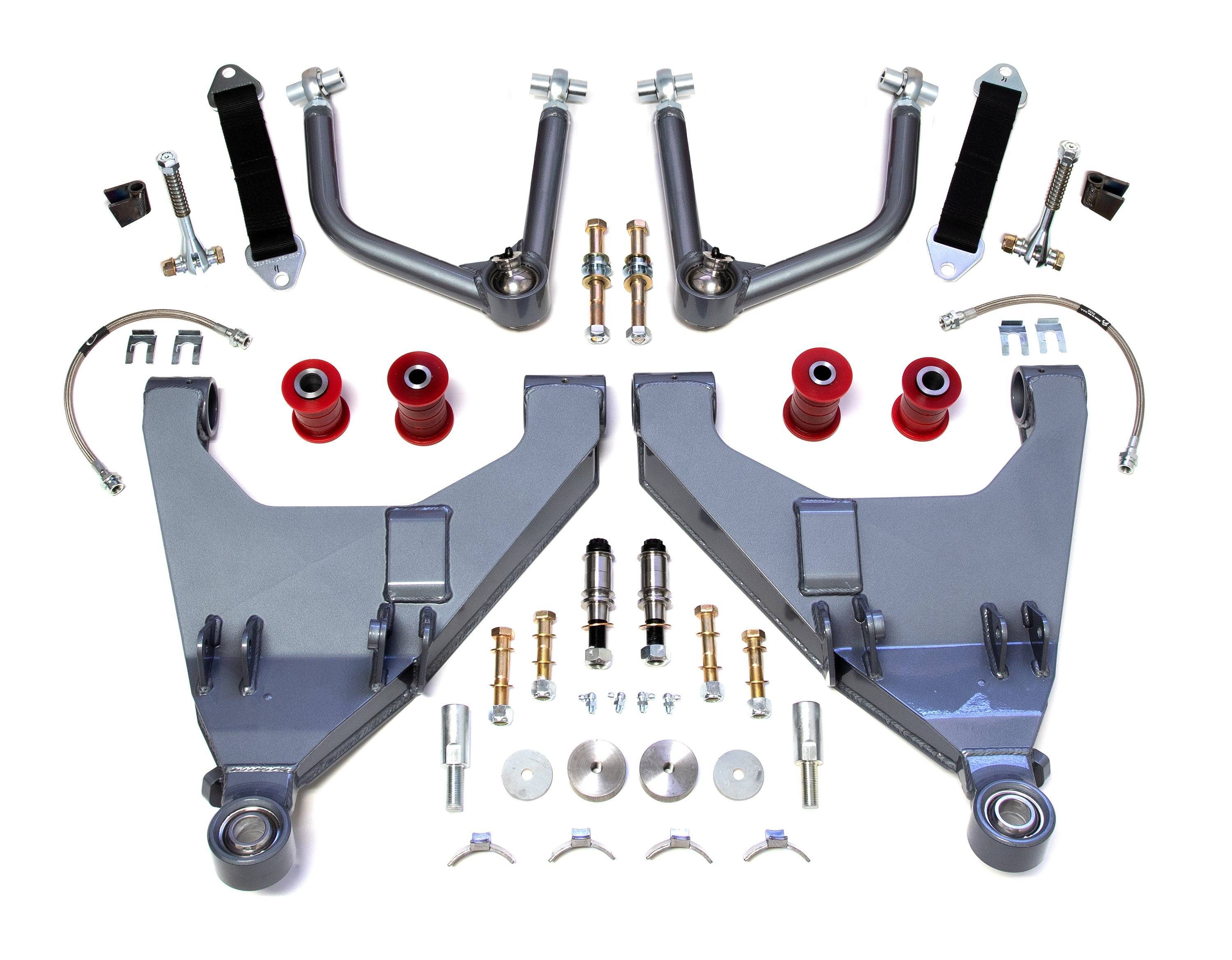 ’03-09 Toyota 4Runner 2" Expedition Series Long Travel Kit Suspension Total Chaos Fabrication Heims 