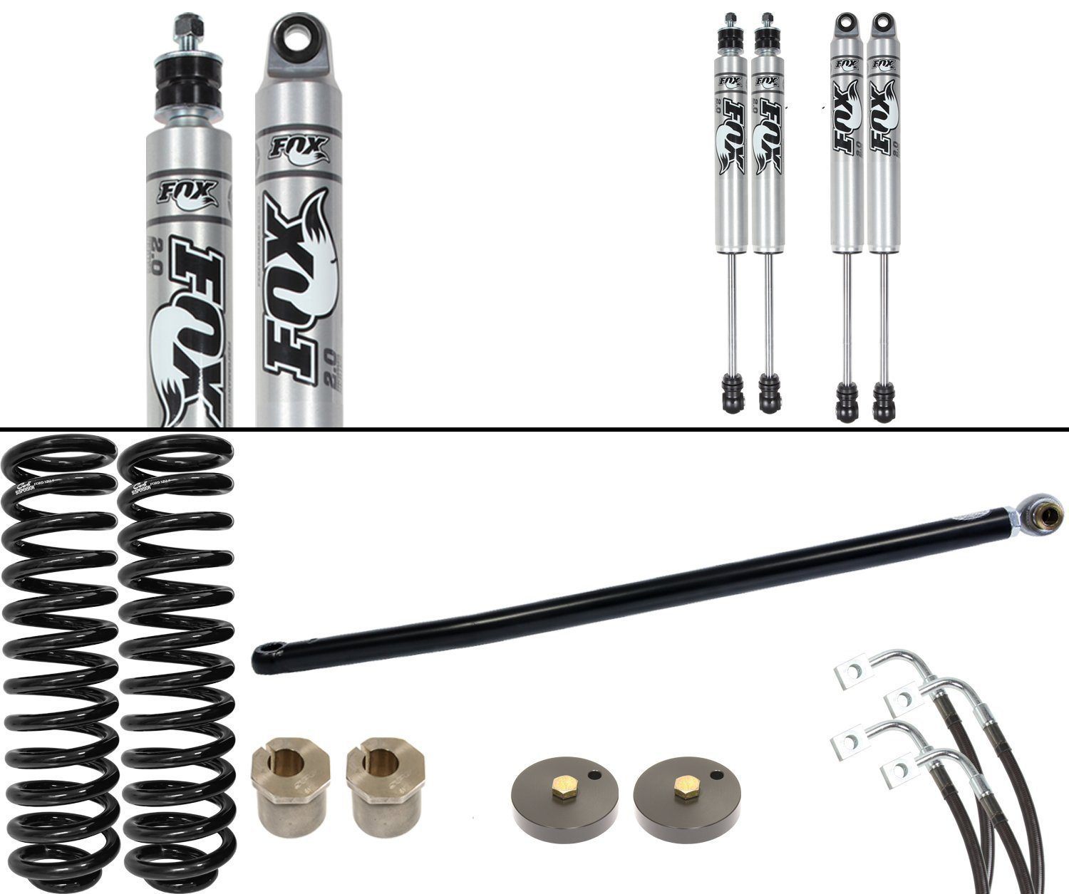 '05-07 Ford F250/350 2.0 Commuter System-2.5" Lift Suspension Carli Suspension  parts