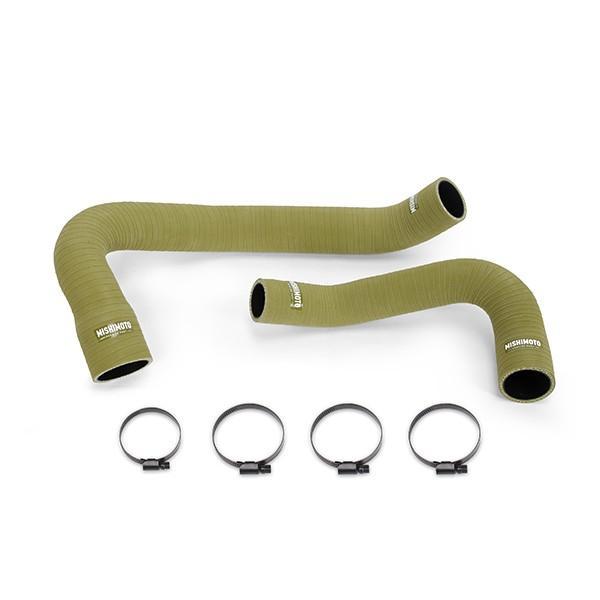 07-11 Jeep Wrangler 6 Cyl Silicone Hose Kit Performance Products Mishimoto Olive Drab parts