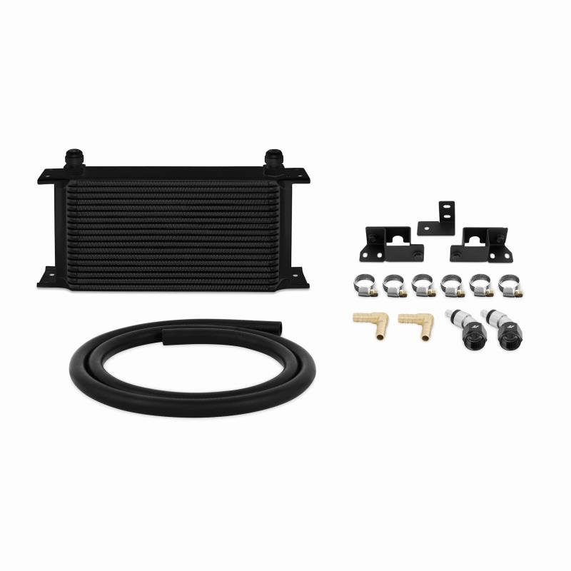 07-11 Jeep Wrangler JK Transmission Cooler Kit Performance Products Mishimoto Black parts