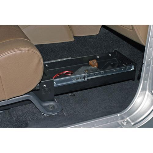 '07-17 Jeep JK Conceal Carry Passenger's Side Security Drawer Tuffy Security Products display