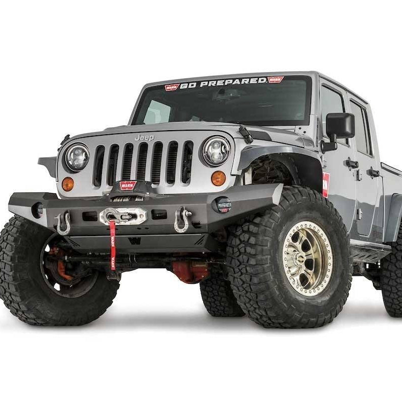 07-17 Jeep JK Elite Series Full Width Bumper Warn Industries display