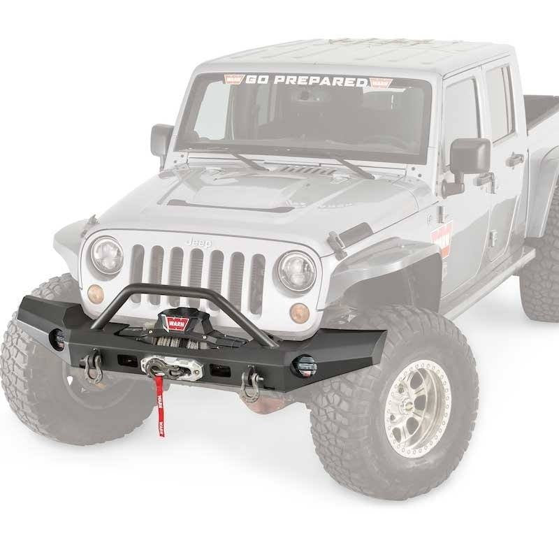 07-17 Jeep JK Elite Series Full Width Bumper Warn Industries display