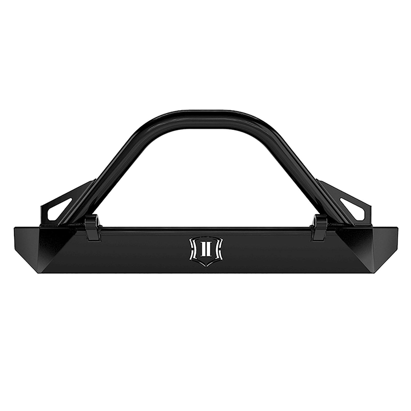 '07-18 Jeep JK Comp Series Front Bumper w/ Bars and Tabs Impact Series Off-Road Armor (front view)