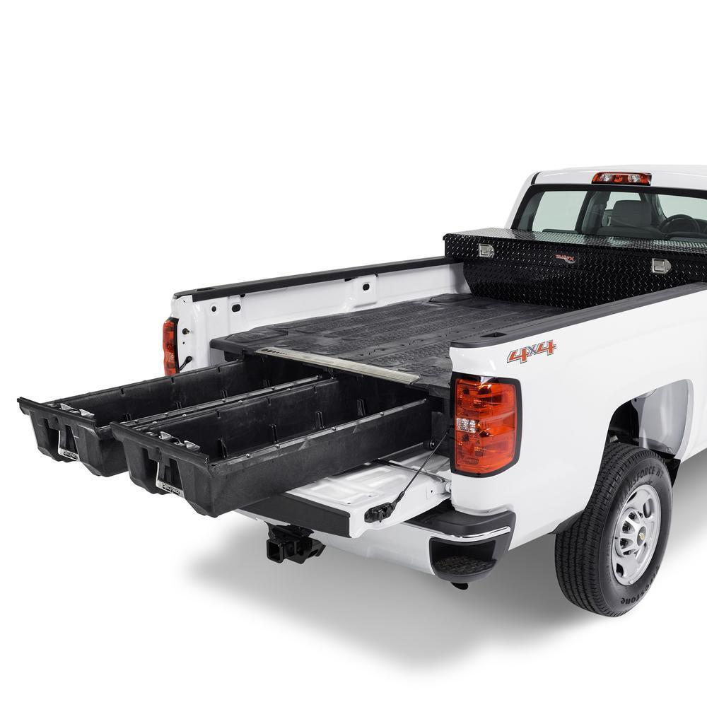 '07-19 Chevy/GMC 2500/3500 Truck Bed Storage System-8ft Bed Organization Decked  display