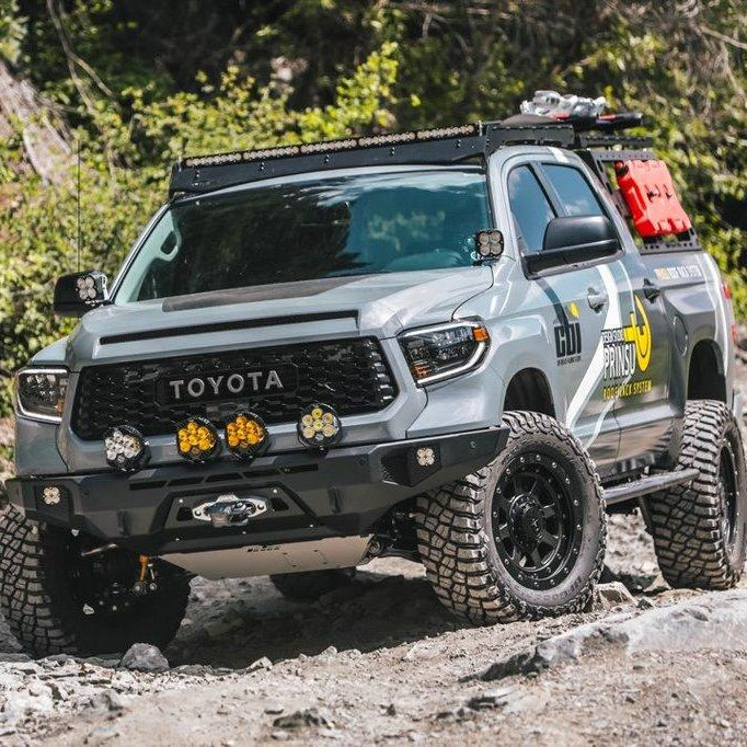 '07-21 Toyota Tundra CrewMax Studio Roof Rack Prinsu Designs display