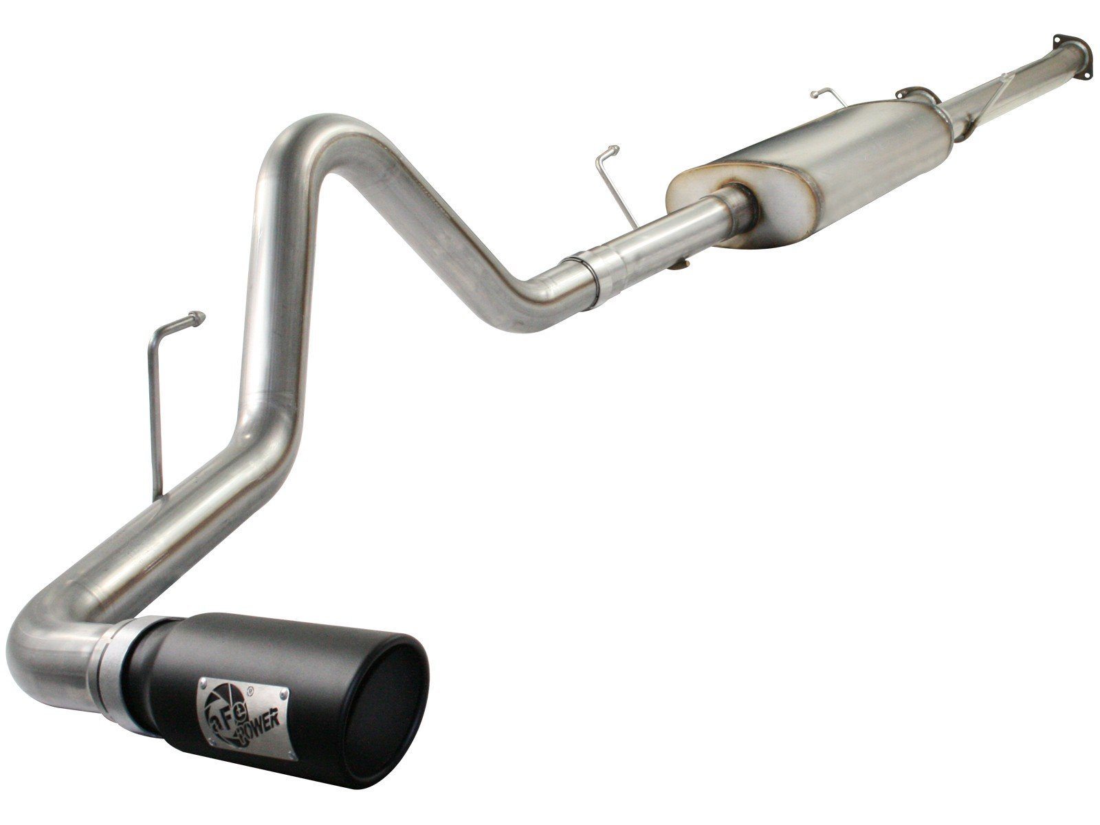 07-09 Toyota Tundra MACH Force-Xp 3" Cat Back Exhaust System AFE Power w/Black Exhaust Tip display