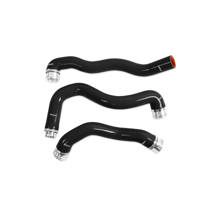08-10 Ford 6.4L Powerstroke Silicone Coolant Hose Kit Performance Products Mishimoto Black display