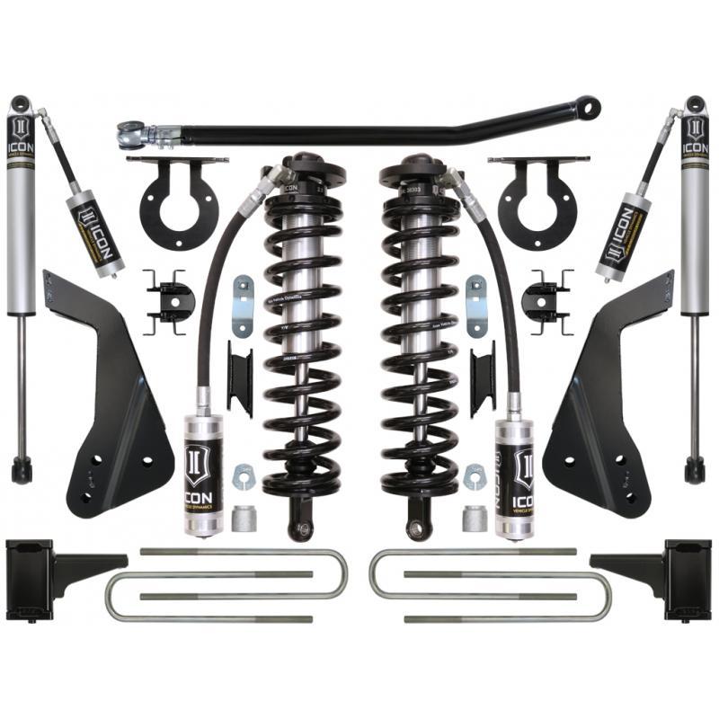 '08-10 Ford F250/F350 4WD 4-5.5" Coilover Conversion System-Stage 1 Suspension Icon Vehicle Dynamics parts