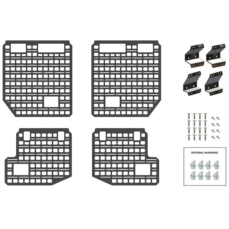 '09-14 Ford F150 Builtright Bedside Rack System-4 Panel Kit parts