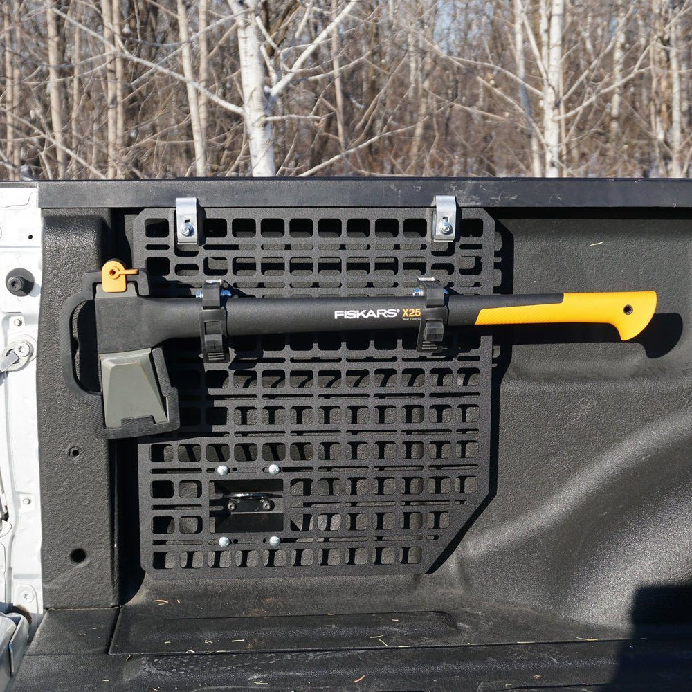 '09-14 Ford F150 Builtright Bedside Rack System-4 Panel Kit Display on Vehicle 