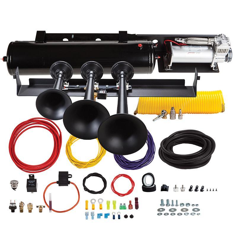 09-14 Ford F150 Onboard Air System with Model 734 Horn Kleinn Air Horns  parts