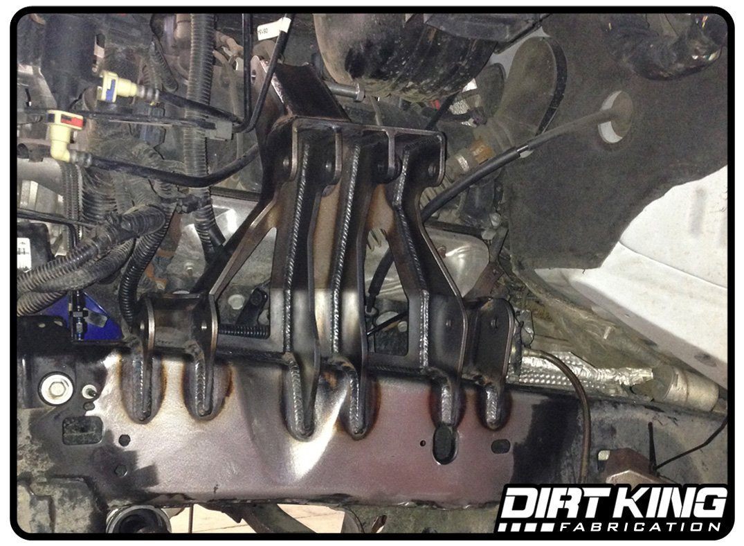 '09-18 Dodge Ram 1500 2WD Long Travel Race Kit Suspension Dirt King Fabrication display
