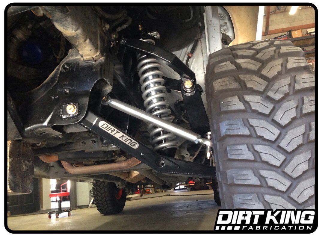 '09-18 Dodge Ram 1500 2WD Long Travel Race Kit Suspension Dirt King Fabrication display