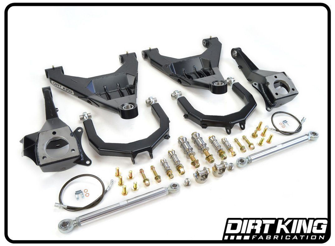 '09-18 Dodge Ram 1500 2WD Long Travel Race Kit Suspension Dirt King Fabrication parts
