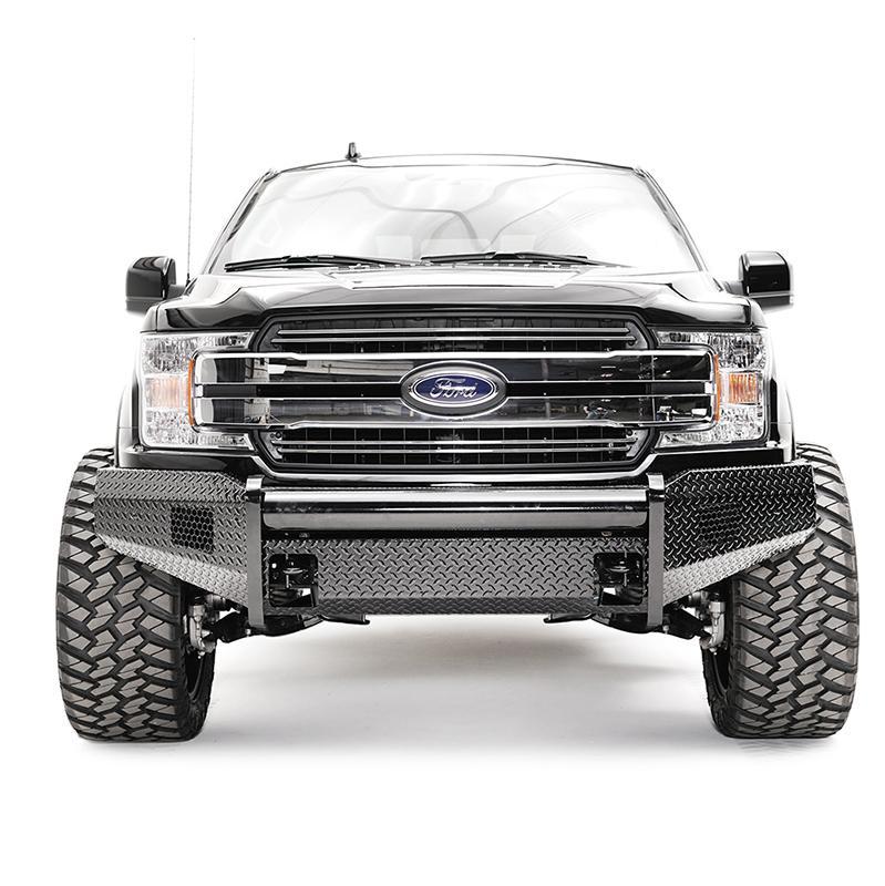 09-20 Ford F150 Black Steel Series Front Bumper Fab Fours display