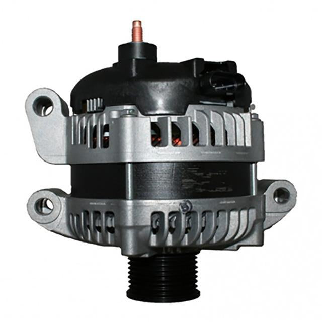 '10-14 Ford Raptor 6.2L 270 Amp XP High Output Alternator Side View Display 