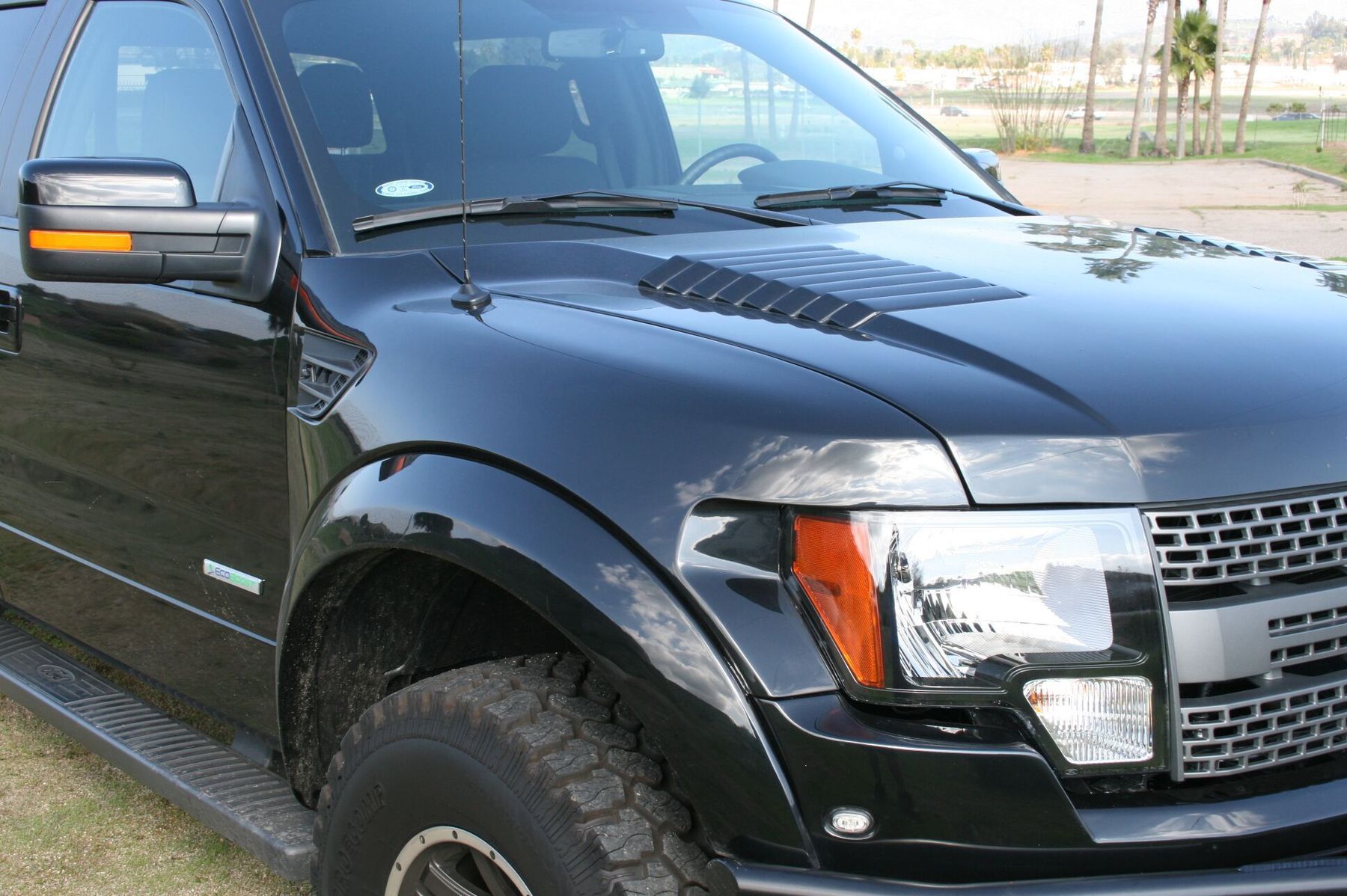 '10-14 Ford Raptor OEM Style Hood Fiberglass Fiberwerx 