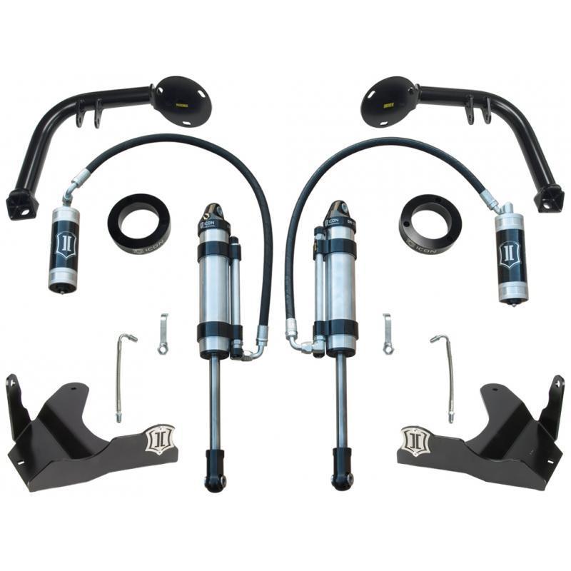 '10-14 Toyota FJ Cruiser Secondary Shock System-Stage 3 Suspension Icon Vehicle Dynamics 