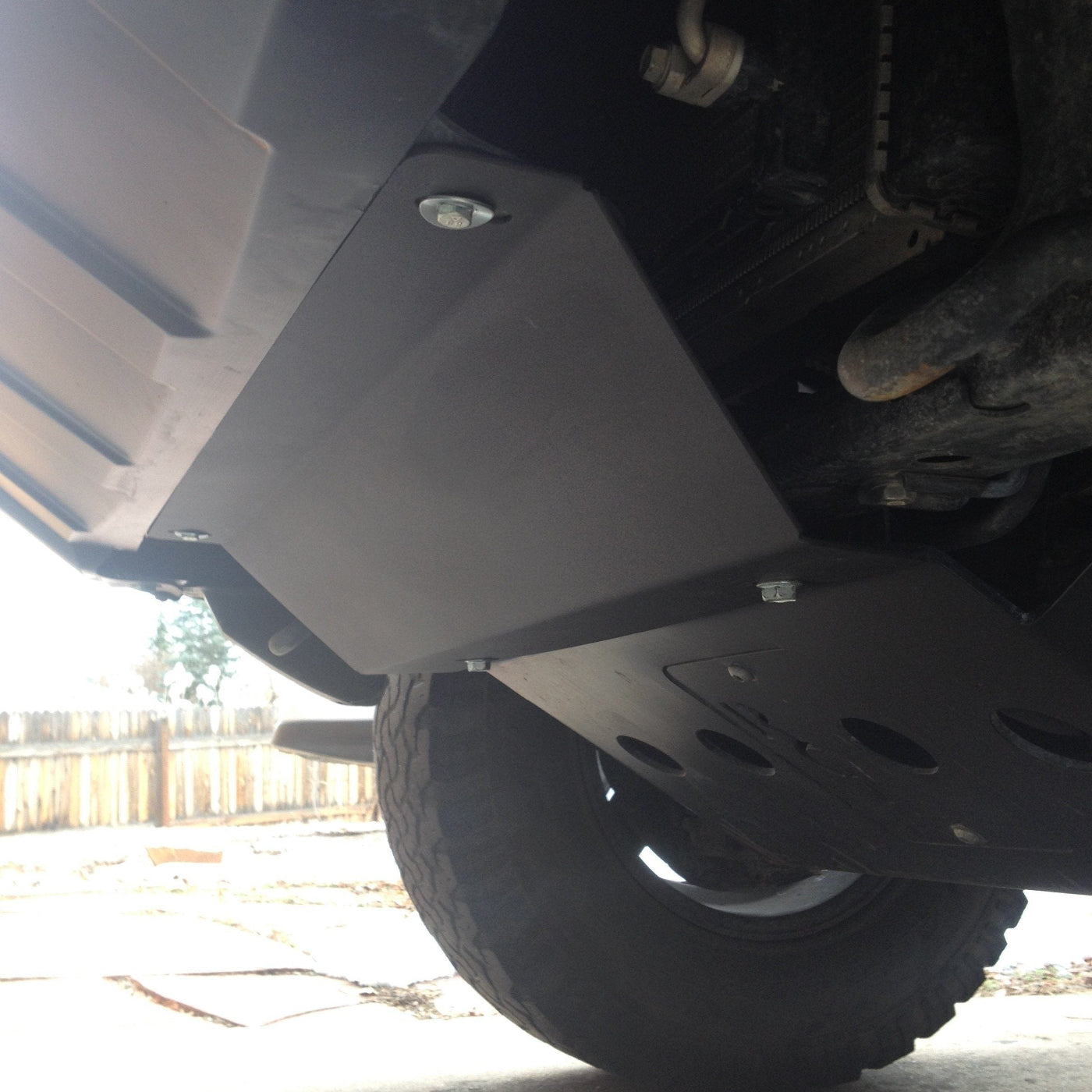 10-14 Toyota FJ Cruiser Stock Bumper Filler Plate Skid Plate RCI Off Road display