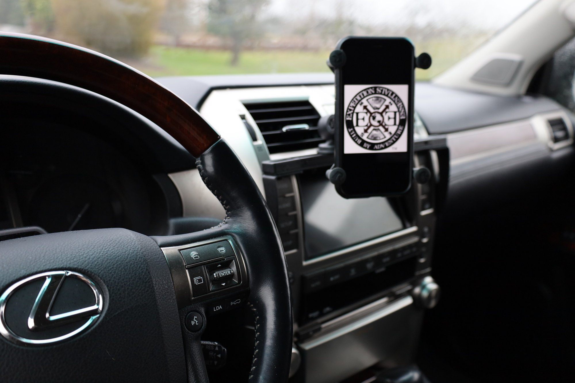 '10-23 Lexus GX460 Dashboard Accessory Mount Interior Accessory Expedition Essentials display
