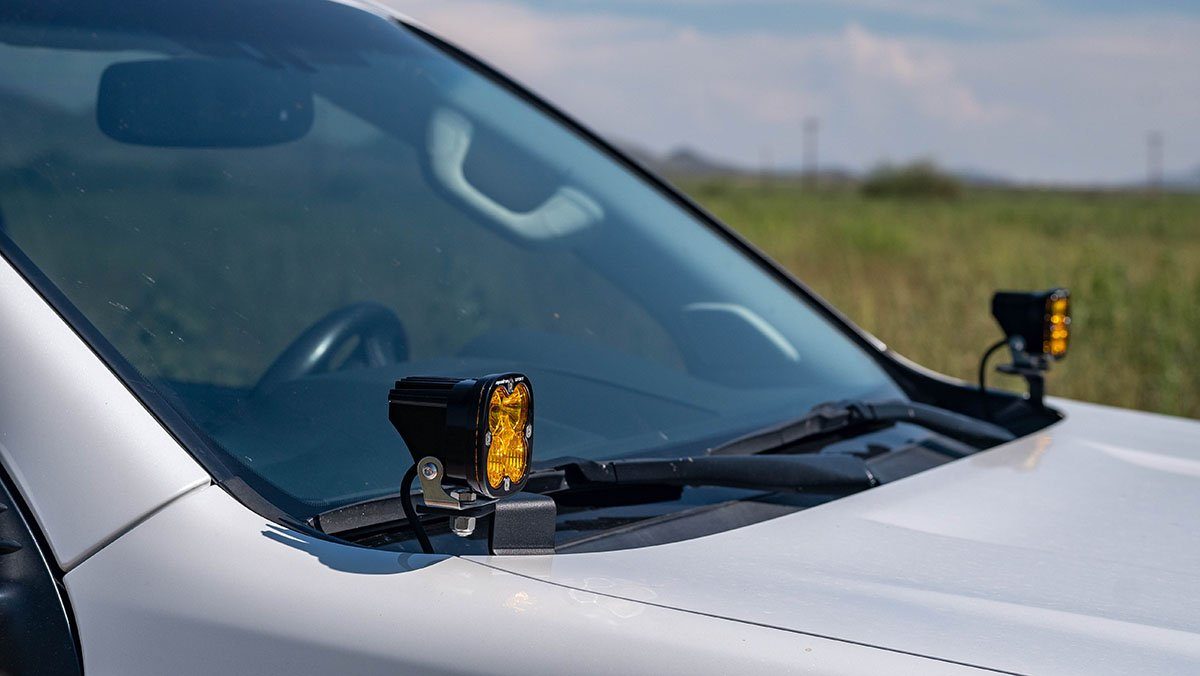 '10-Current Lexus GX460 SDHQ Built A-Pillar Light Mounts Lighting SDHQ Off Road