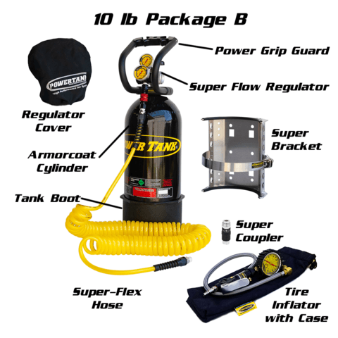 10 LB Package B Power Tank Recovery Gear PowerTank description