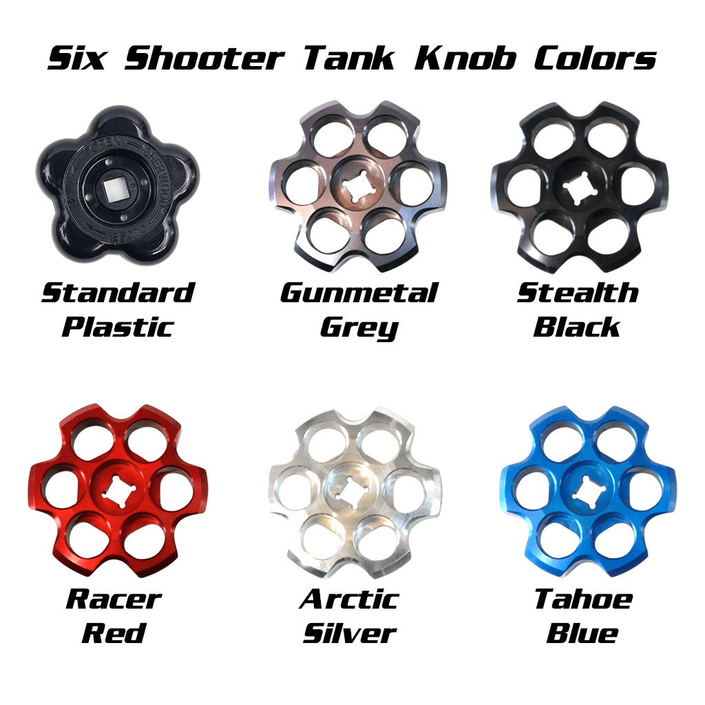 10 LB Power Tank Package A Recovery Gear PowerTank knob colors