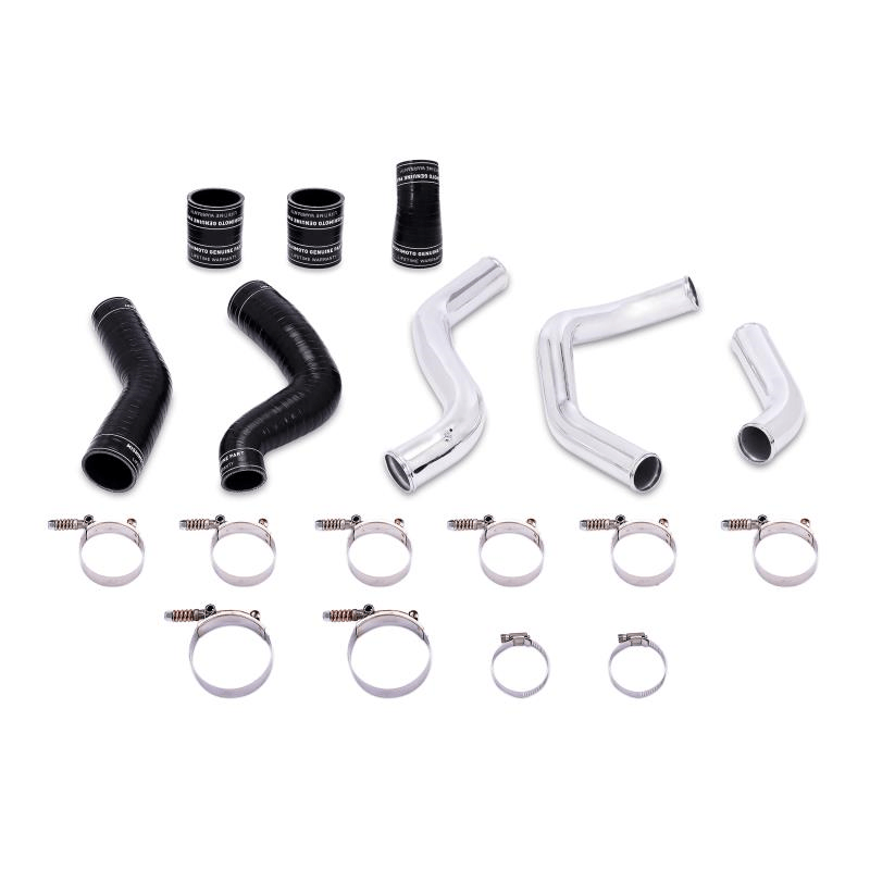 11-14 Ford F150 3.5L Ecoboost Hot-Side Intercooler Pipe Kit Performance Products Mishimoto Polished 
