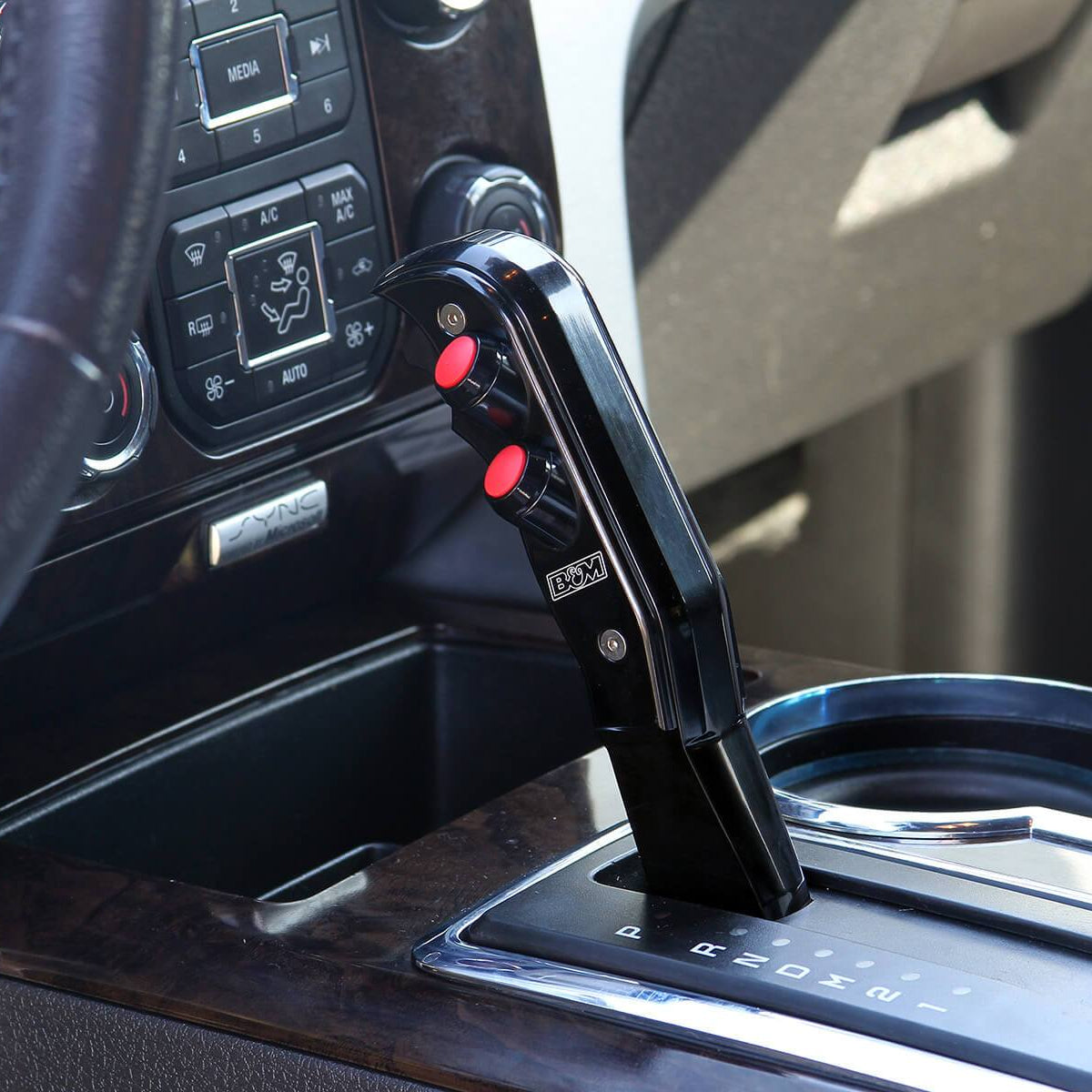 '11-14 Ford Raptor Magnum Grip Auto Shift Handle Interior Accessoires B&M display on Vehicle 