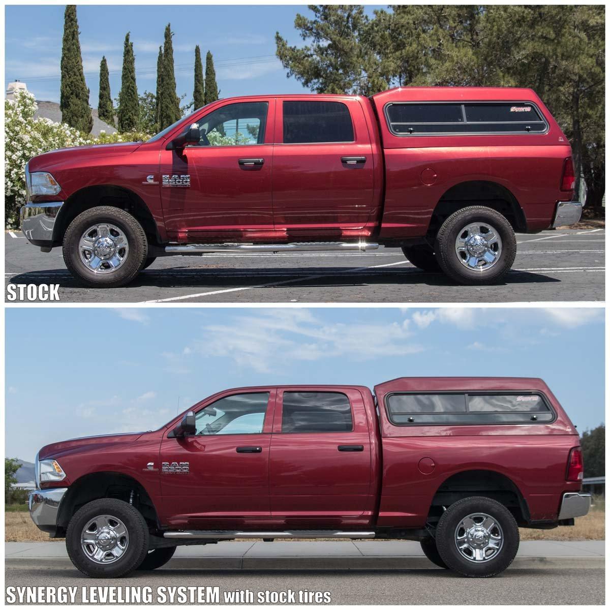 '13-23 Dodge Ram 2500/3500 Leveling System Suspension Synergy Manufacturing (side view)