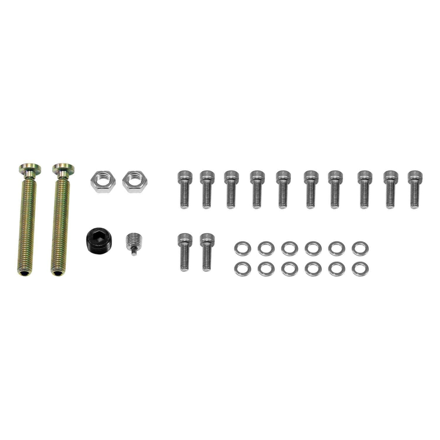 '14-18 Chevy/GMC 1500 Hi-Tek Aluminum Differential Cover Drivetrain B&M Display of Included parts