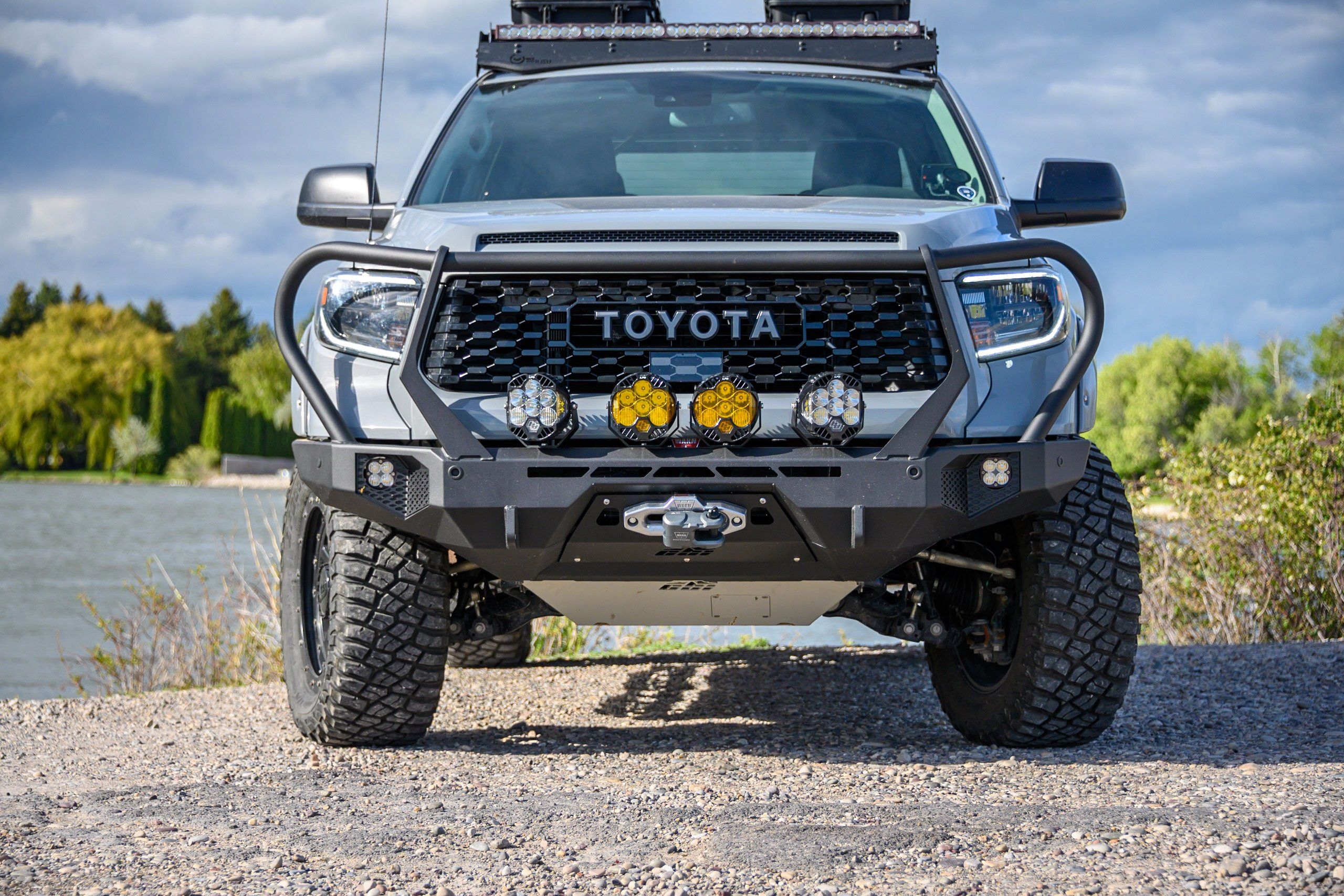 '14-21 Toyota Tundra Front Bumper CBI Off Road display