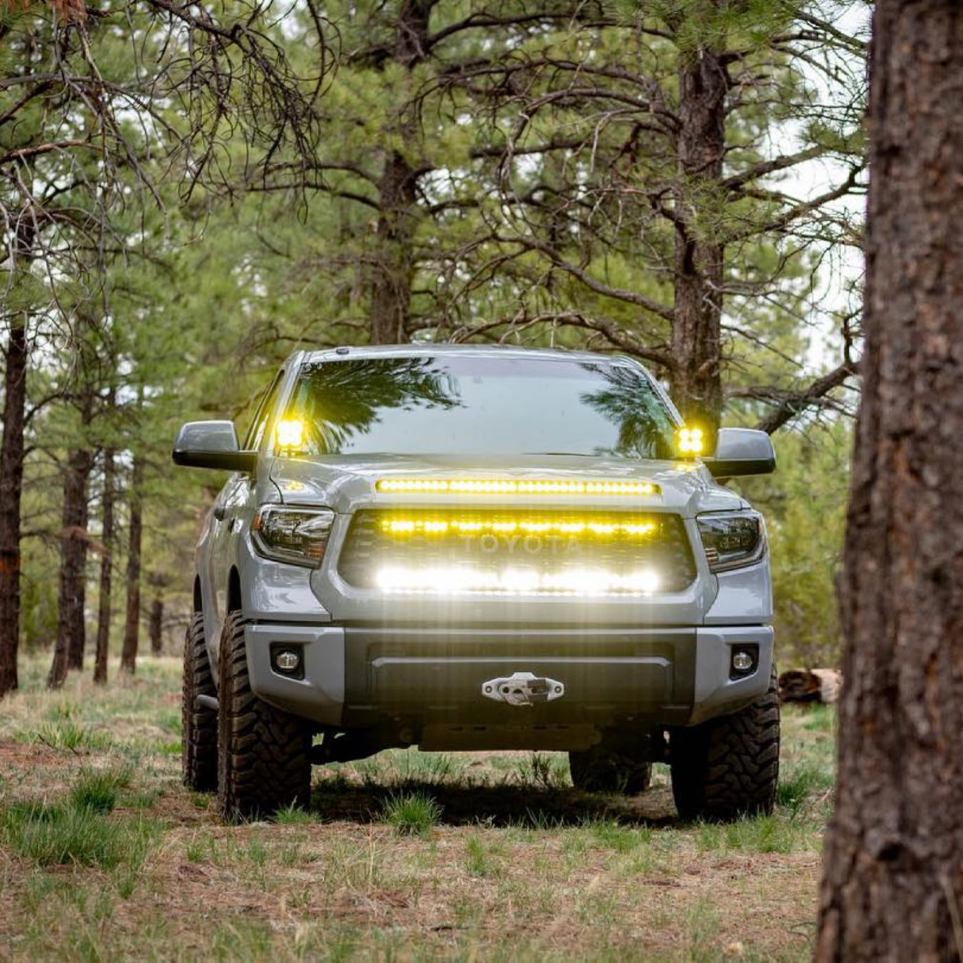 '14-21 Toyota Tundra SDHQ Built A-Pillar Light Mounts