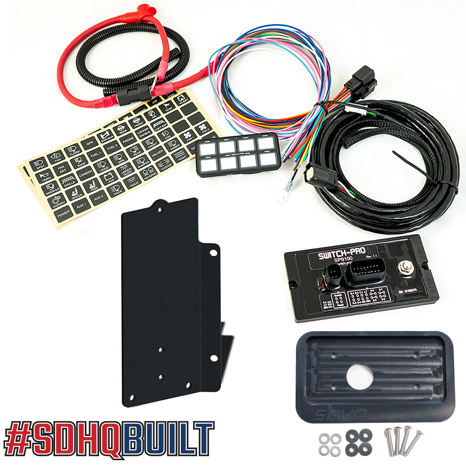 '14-21 Toyota Tundra SDHQ Built Complete Switch Pros Mounting Kit