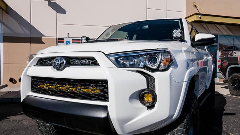 '14-23 Toyota 4Runner SDHQ Built 20" Behind The Grille Top Mount display