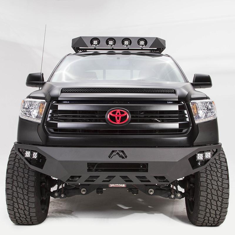 14-21 Toyota Tundra Vengeance Series Front  Bumper w/No Grill Guard  Fab Fours display