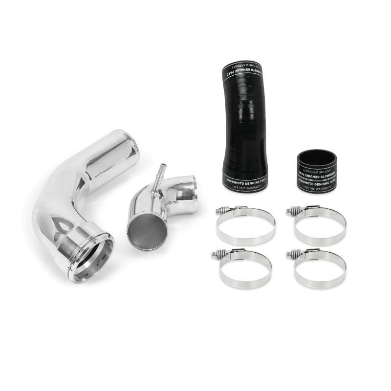 15-16 Ford F150 3.5L Ecoboost Cold-Side Intercooler Pipe Kit Performance Products Mishimoto Polished 