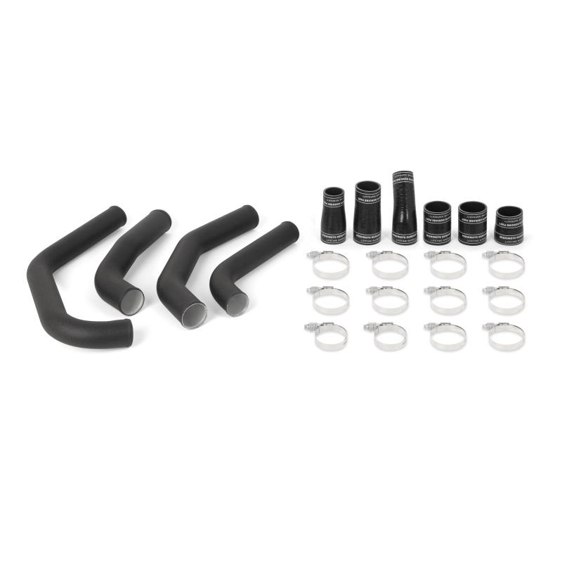 15-17 Ford F150 2.7L Ecoboost Hot-Side Intercooler Pipes Performance Products Mishimoto Wrinkle Black 