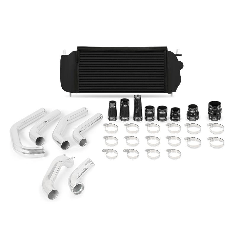 15-17 Ford F150 2.7L Ecoboost Performance Intercooler Kit Performance Products Mishimoto Black Silver 