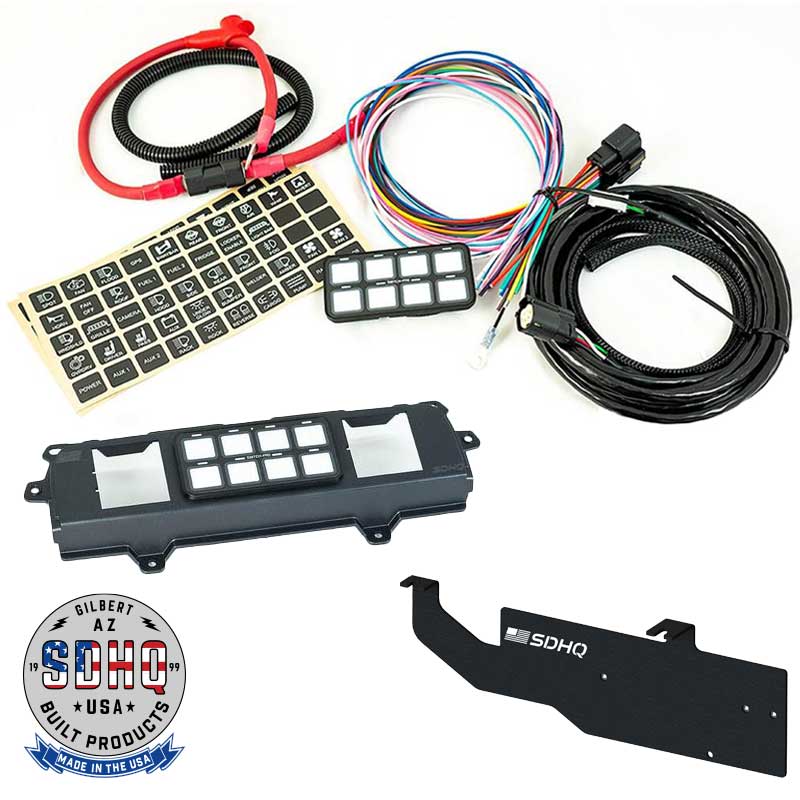 '15-19 Chevy/GMC 2500/3500 SDHQ Built Complete Switch Pros SP-9100 Kit Lighting SDHQ Off Road