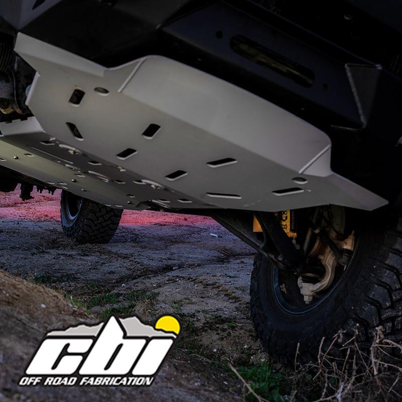 '15-20 Chevy Colorado ZR2/Z71 Overland Full Skid Plates  CBI Off Road display