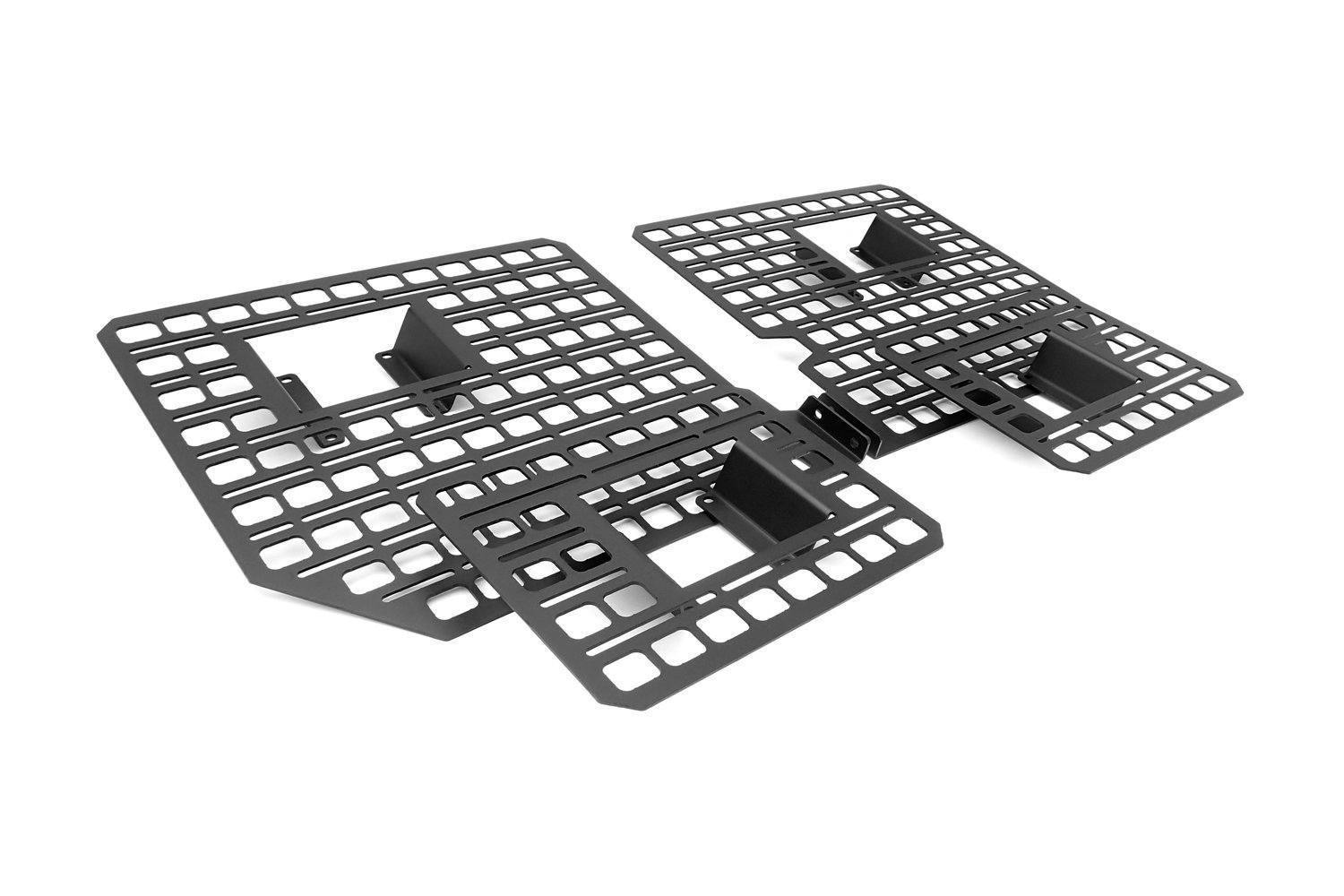 '15-20 Ford F150 Bedside Rack System - 4 Panel Kit Bed Accessory BuiltRight Industries display