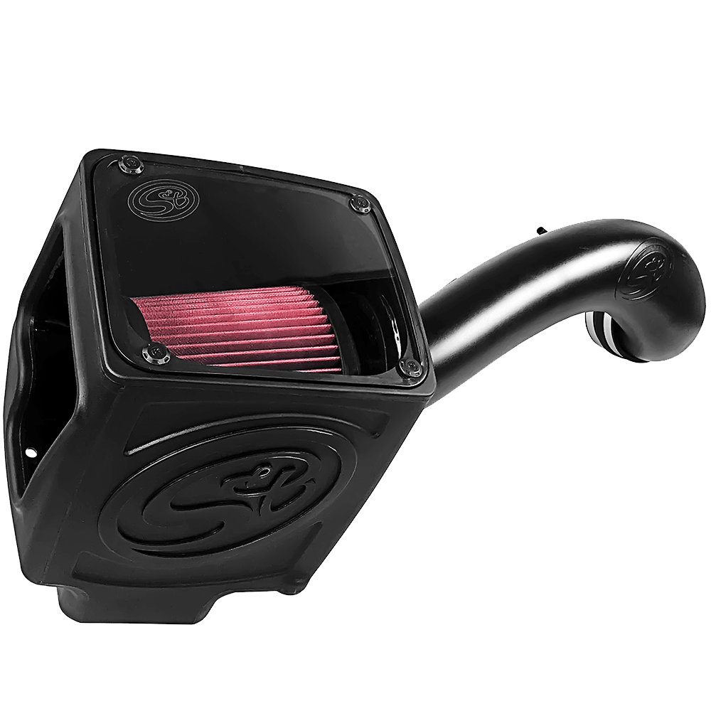 '16-19 Chevy/GMC 2500/3500 6.0L Cold Air Intake S&B Filters Cotton Cleanable individual display