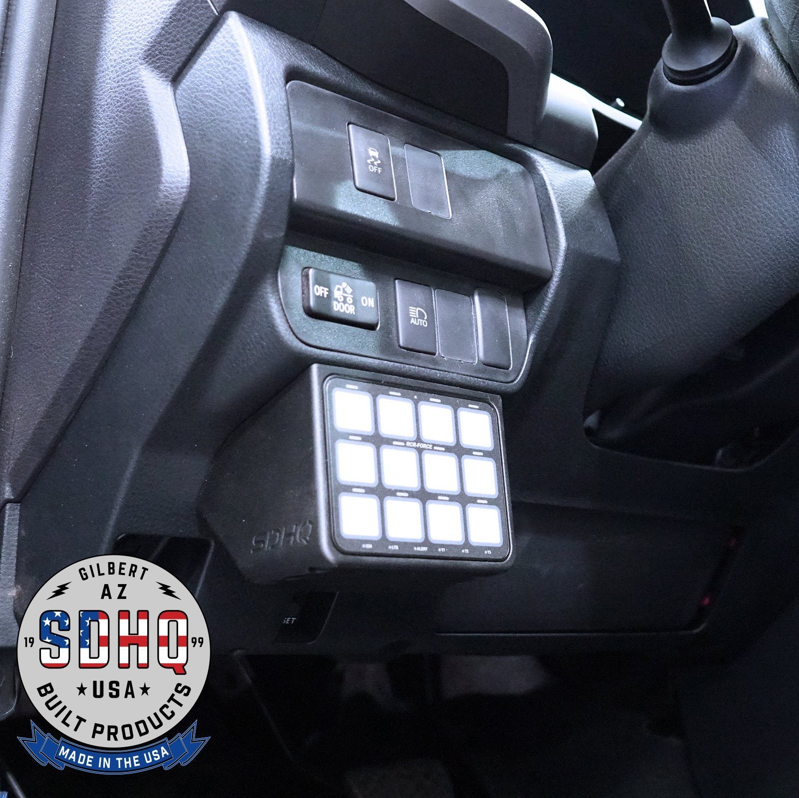 '16-Current Toyota Tacoma SDHQ Built Complete Switch Pros RCR-FORCE-12 Mounting Kit Lighting SDHQ Off Road